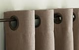 Super-Insulating Woven Grommet Drapes / Only Grommet-style 63