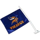 Minnesota Vikings NFL Car Flag