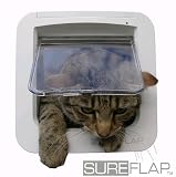 Sureflap Microchip Cat Flap (Catflap) - Battery Powered
