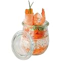 Assheuer & Pott ASS82316 Weck-Glas m. Deckel Set, Mini-Sturz-Form 220 ml, Tulpe - 24 St�ck