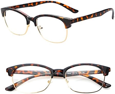 WenVen Vintage Unisex Sunglasses(leopard,One Size)