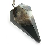 SARDONYX - FACETED Divination PENDULUM - Healing Stone