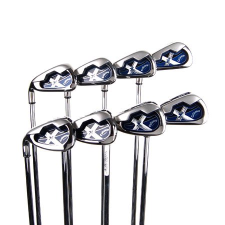 New Callaway X-18 Iron Set 3-PW LH w/ Uniflex Shafts