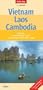 Vietnam - Laos - Cambodia Nelles Map (English, French and German Edition)