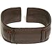 Brown Leather Wrist Cuff Wide Watch Band Rock & Roll