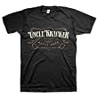 Uncle Kracker - Whiskey Label Mens Standard T-Shirt Black