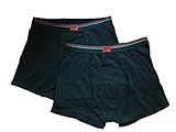 UPC 789374463962 product image for Life By Jockey Men's Boxer Briefs, 2-Pack (X-Large, Black/Black) | upcitemdb.com