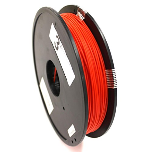 3rDment Red 3D Printer Filaments - 1.75 mm ABS - Net Weight = 0.5 kg (1.1 lb), Compatible with All FDM 3D Printers - Replicator 2, Ultimaker 1, RepRap, Replicator 2x, Prusa i3, Mendel Prusa, Ultimaker 2, Replicator, Print/bot, Leapfrog Creatr, Zcorp, Solidoodle, UP! Plus, Form 1, Cube X, Up! Mini, Creator, Mende!Max, uPrint, PowerWasp, Dimension, Lulzbot, Felix 2.0