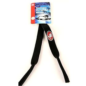 Click here to buy San Francisco 49ers Neoprene Sunglasses Strap.
