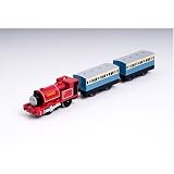 Trackmaster Railway System : Thomas and Friends Motorized Road and Rail Battery Powered Tank Engine : Skarloey Plus 2 Passenger Cars