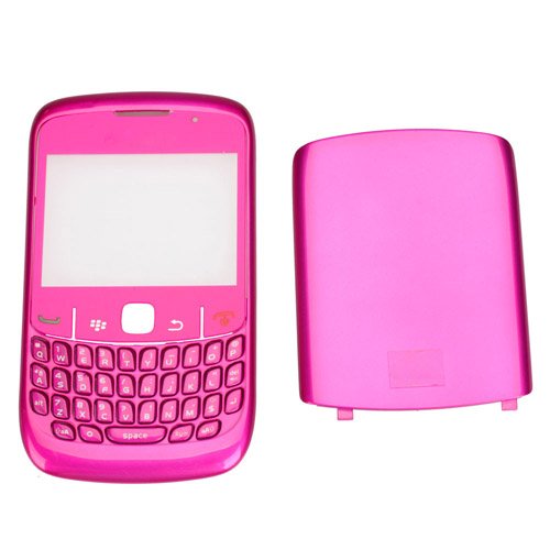 Rose-carmine 4-Piece Housing for Blackberry Curve 8520