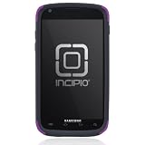Incipio SA-199 Samsung Galaxy S II (T-Mobile) SILICRYLIC Hard Shell Case with Silicone Core  - 1 Pack - Retail Packaging - Dark Purple/Light Gray