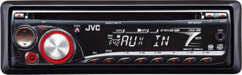 JVC KD-G342 CD / MP3 PlayerWMAAUX-in