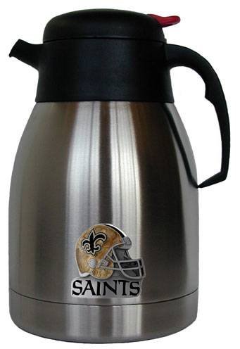 New Orleans Saints Stainless Steel Coffee Carafe 1.5 liters