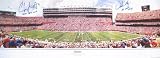Chris Leak and Urban Meyer Florida Gators Dual Autographed 13x39 Panoramic Photograph with 2006 BCS MVP and 2006 CHAMPS Inscriptions