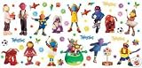 Kitchen & Housewares : TWEENIES STICKAROUNDS WALL STICKERS 59 STICKERS IN PACK