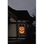 Illuminating Happy Jack-O-Lantern 60in Translucent Window Poster