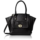 MG Collection Mini Tote Bag, Black, One Size