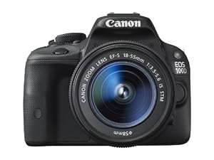 Canon EOS 100D Digital SLR Camera - (EF-S 18-55mm f/3.5-5.6 IS STM Lens,18MP, CMOS Sensor) 3 inch LCD