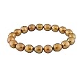 Brown Pearl Stretch Bracelet - BR0611BR