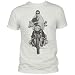 Roy Orbison Motorcycle With Autograph Fitted Jersey T-shirt