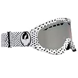 Dragon DXS Snow Goggles - Polka Clash/Jet Ionized Lens/Polka Strap