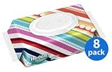 Huggies Natural Care Fragrance Free Baby Wipes Soft pack, 72-Count (Pack of 8) - 576 total wipes