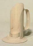 Eigenschaften   / Windlicht Teelicht Kerzenhalter aus Metall in Creme-Weiß, Höhe ca. 14 cm