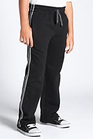 Cotton Rich Stripe Drawstring Joggers