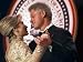 President Clinton Dances with His Wife Hillary at the Veterans Ball Monday Premium Ph...
