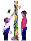 Kids Room Mermaids Sea Wall Sticker Growth Height Chart