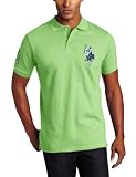 U.S. Polo Assn. Mens Solid Polo With Tonal Big Pony