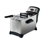 Euro-Pro 4L Triple Deep Fryer - Stainless Steel (K4318)