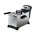Kitchen & Housewares : Euro-Pro 4L Triple Deep Fryer - Stainless Steel (K4318)