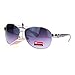 CG Eyewear Womens Designer Fashion Diva Aviator Sunglasses