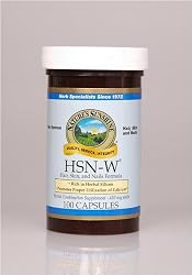 Nature,s Sunshine Hsn-w Herbal Combination Supplement Supports Structural Health 100 Capsules