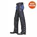 Leather Chaps - Plain Motorcycle Leather Chaps Mens Womens