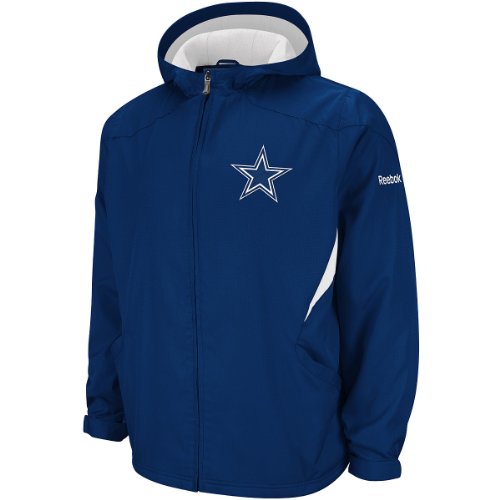 Reebok Dallas Cowboys Sideline Kickoff Midweight Jacket Large