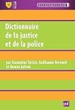Acheter le livre Dictionnaire de la justice et de la police