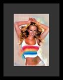 Mariah Carey (Rainbow Shirt) Music Framed Poster Print - 11
