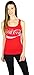 Coca-Cola Womens Tank Top Red