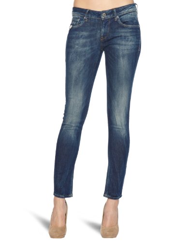 G-STAR Damen Jeans  3301 SKINNY WMN - 60557, Gr. 31/32, Blau (rugby wash  2413) Preisvergleich