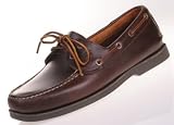 TIMBERLAND Youngstown 21 Mens Leather Boat Shoes Brown