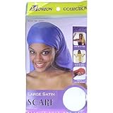 KING J Motion Collection Large Satin Scarf (Model:164)