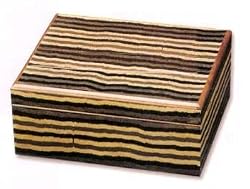 Zebra Wood Humidor