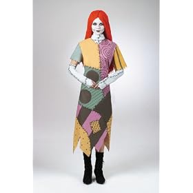 Halloween Cartoon Character Sally The Nightmare Before Christmas Costume Xmas Tim Burton Jack Skellington