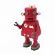 みにちゅあーとプチ ロボット-2 MP01-106 (ペーパークラフト)
