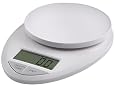 EatSmart Precision Pro Digital Kitchen Scale, White