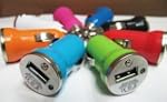 Micro cargador USB para coche. Carga...