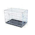 Large 36" silver strong dog cage by Doghealth ck36